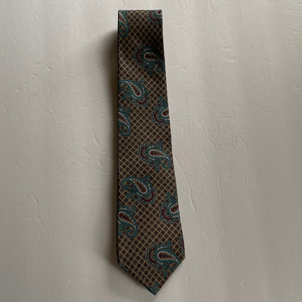 Vintage LIBERTY OF LONDON | Silk Tie Paisley